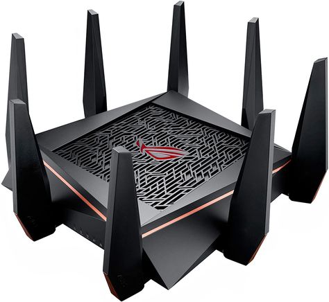 50 Awesome Gaming Room Setups [2023 Gamer's Guide] Best Wifi Router, Gaming Router, Best Router, Router Wifi, Wifi Booster, Video Game Rooms, Wireless Routers, Gaming Room Setup, Wireless Router