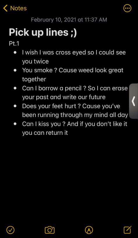 #pickuplines #funny #tiktok #single #ideas #flirt Pick Up Lines About Eyes, Tiktok Pick Up Lines, Rare Pick Up Lines, Emo Pick Up Lines, Funny Pick Up Lines For Friends, Smooth Pick Up Lines For Him, Rizz Pick-up Line Knock Knock, Smoothest Pick Up Lines, Flirting Humor Pickup Lines