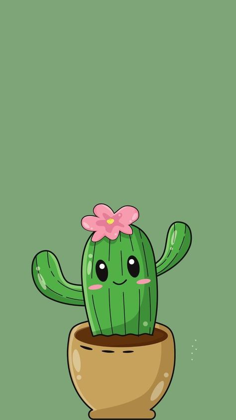 Cute wallpaper Cactus Cute Wallpaper, Cactus Pattern Wallpaper, Cactus Animation, Cactus Wallpaper Iphone, Cute Cactus Wallpaper, Wallpaper Cactus, Cactus Cartoon, Cactus Wallpaper, Cartoon Cactus