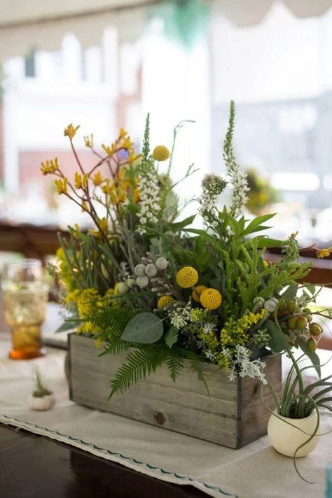 50+ Best Rustic Wooden Box Centerpiece Ideas and Designs for 2024 Rustic Wooden Box Centerpiece, 1920s Farmhouse, Wood Flower Box, Cosmetics Model, Fashion Podcast, Wooden Box Centerpiece, Farmhouse Nightstand, Rustic Wooden Box, Green Centerpieces