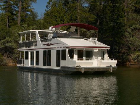 Shasta Lake - Houseboats Rentals Houseboat Vacation, Lake Shasta, Luxury Houseboats, Boat Cabin, Houseboat Rentals, The Corinthian, Utility Boat, Floating Homes, Shasta Lake