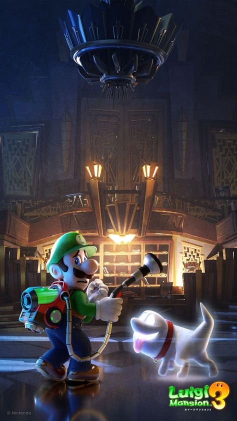 Luigi's Mansion 3 Luigi's Mansion Art, Luigi's Haunted Mansion, Luigis Mansion, Luigi Mansion, Luigi's Mansion 3, Mario Y Luigi, Mario E Luigi, Spooky Games, Super Mario Games