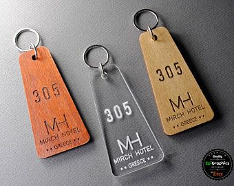 Hotel Keychain, Hotel Signage, Shop Signage, Laser Engraved Ideas, Wood Keychain, Keychain Ideas, Wooden Keychain, Acrylic Keychains, Laser Ideas