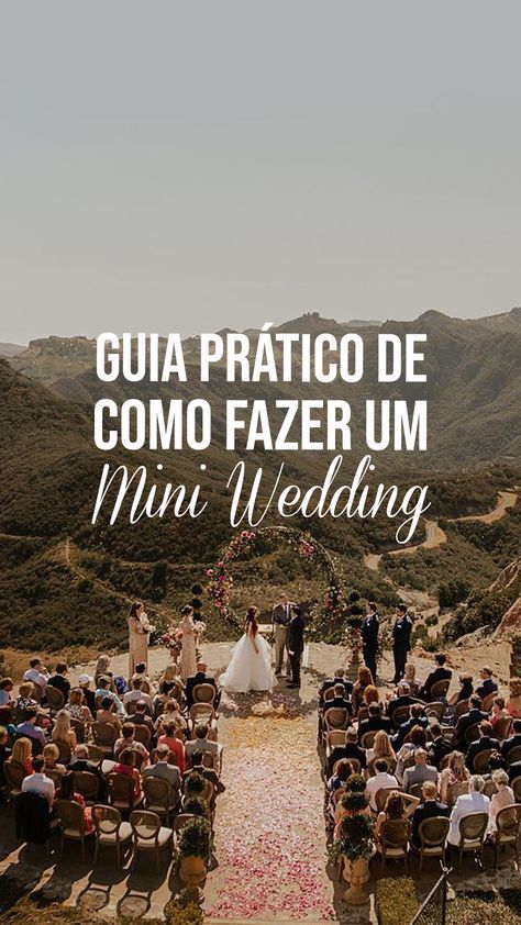 Quer fazer do seu casamento uma cerimônia intimista para os convidados mais especiais? Não quer gastar muito no casamento mas ainda assim não quer deixar de ter um casamento incrível? Então vem conferir o nosso Guia para Mini Wedding, para ter o casamento do seus sonhos gastando pouco! Mini Wedding Em Casa, Mini Wedding, Small Wedding, Home Wedding, Marry Me, Our Wedding, Wedding Planning, Wedding Decorations, Wedding Inspiration