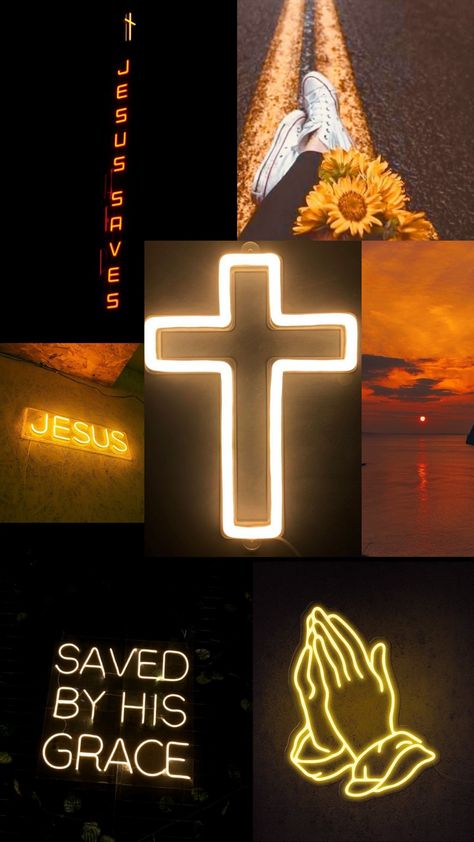 Cute Gold Wallpaper Iphone, Dark Gospel Aesthetic, Aesthetic Wallpaper About God, Bible Wallpaper Aesthetic Iphone, Godly Asethic Wallpaper, Godly Aesthetic Wallpaper, Phone Theme Wallpapers, Black Gospel Aesthetic, The Cross Aesthetic