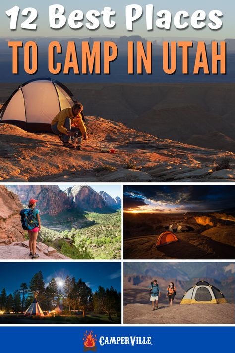 Camping In Utah, Utah Itinerary, Road Trip Utah, Mercedes Rv, Zion National Park Camping, Zion Camping, Narrows Zion National Park, Utah Bucket List, Utah Summer