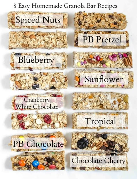 8 Easy Homemade Granola Bar Recipes You Should Try TODAY Granola Bars Homemade, Granola Bar Recipes, Easy Homemade Granola Bars, Homemade Granola Bar, Snack Bar Recipes, Homemade Granola Bar Recipe, Easy Granola Bars, Granola Bars Recipe, Granola Bar Recipe