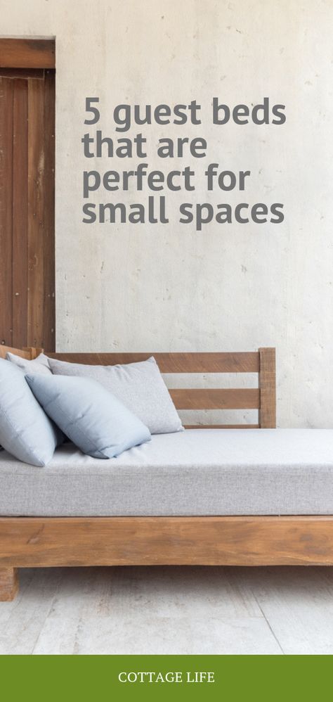 Small Space Sleeping Solutions, Small Space Beds, Temporary Sleeping Solutions, Guest Beds For Small Spaces, Extra Sleeping Space For Guests, Convertible Beds For Small Spaces, Temporary Guest Bed Ideas, Guest Sleeping Solutions, Sofa Beds For Small Spaces