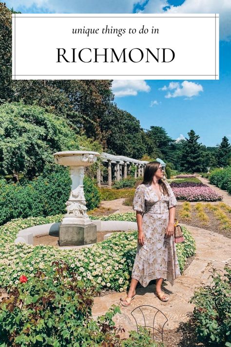 Richmond, Virginia, is a city rich in history, culture, and outdoor activities. Here are 14 unique things to do in Richmond. Things To Do In Richmond Va, Richmond Virginia Things To Do In, Richmond Va Things To Do In, Things To Do In Richmond Virginia, Richmond Virginia Aesthetic, Lewis Ginter Botanical Garden, Arcade Bar, Traveling Teacher, James River