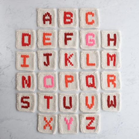 Duplicate Stitch Letters, Duplicate Stitch, Stitch Letters, Crochet Letters, Monogram Hats, Fair Isles, Purl Soho, I Cord, Embroidery Letters