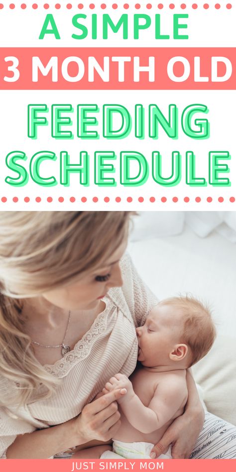 Use this 3 month old feeding schedule to get your baby on a daily routine for eating and sleeping consistently morning and night. 5 Month Old Schedule Feeding, 3 Month Old Feeding Amount, 3 Month Old Eating Schedule, 4 Months Feeding Schedule, 3 Month Old Schedule, 4 Month Feeding Schedule With Solids, 3 Month Feeding Amount, 3 Month Old Eating How Much Should, Sample Feeding Schedule For 6 Month Old