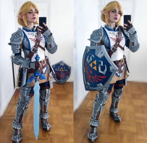 Foam Cosplay, Link Cosplay, Botw Zelda, Princesa Zelda, Zelda Funny, Zelda Cosplay, Hallowen Costume, Cosplay Armor, Link Zelda