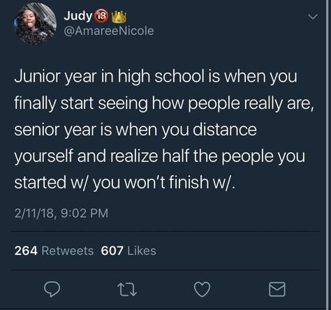 Junior Year High School Quotes, Tweets About Getting High, Junior Year Quotes, Junior Year High School, High School Quotes, High School Hacks, Senior Year Of High School, Healing Journaling, Junior Year