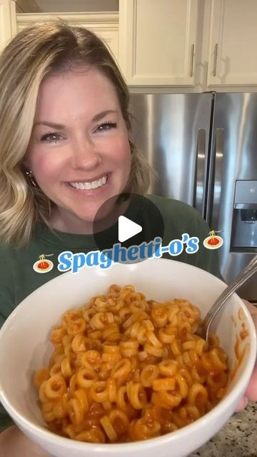 Stephanie Gigliotti on Instagram: "Homemade spaghettio’s 🫶😍   Get the full printable recipe: https://www.stephreallife.com/homemade-spaghetti-os/  Spaghetti-o’s  3 cups water 28 ounce can tomato sauce  2 cups shredded cheddar cheese  1 tsp garlic powder 2 tsp sugar 1 1/2 cup milk- 2% or whole 2 cups - pasta rings (about 8 ounces) Mini meatballs, cooked (optional)   In a large sauce pan combine the water, the tomato sauce, milk, sugar and garlic powder. Bring to a simmer and stir in the cheddar cheese until melted. When the cheese is melted, add in the uncooked rings and stir Let that simmer over low for 15- 20 minutes, stirring occasionally, until the pasta is tender  *if it becomes too thick add a little milk or water to make it saucy Add in the cooked meatballs and enjoy!  #spaghettios Steph Gigliotti Recipes, Spaghetti Os Recipe, Homemade Spaghetti Os, Noodle Casseroles, Stephanie Gigliotti, Spaghetti Os, Homemade Spaghettios, Steph Gigliotti, Leftover Spaghetti