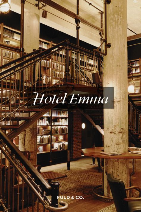 Hotel Emma is a luxury boutique hotel in San Antonio Texas. The perfect historic wedding venue for couples seeking a more unique celebration. With dark academia vibes and cozy corners, this is the ultimate romantic wedding venue. San Antonio Wedding, Historic Venue Wedding, Historical Venue Wedding, Hotel Emma San Antonio, Wedding Venues In Austin Texas, San Antonio Wedding Venues, Hotel Emma, Texas Hill Country Wedding Venues, Wedding Venue Austin Texas