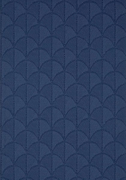 SETON SCALLOP, Navy, AT9689, Collection Savoy from Anna French | Thibaut wallpaper Wallpapered Entryway, Thibaut Wallpaper, Wallpaper Background Design, Landscape Design Drawings, Anna French, Material Board, Interior Wallpaper, My Honey, Textile Prints Design