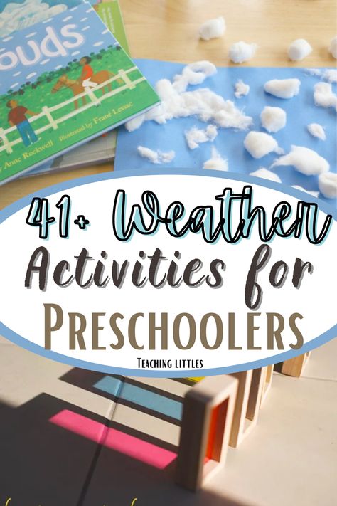 Weather Counting Preschool, W Preschool Activities, Weather Activities For Preschool, Weather Preschool Activities, Preschool Weather Activities, Preschool Small Group, Weather Activities Preschool, Fun Activities For Preschoolers, Weather Lessons