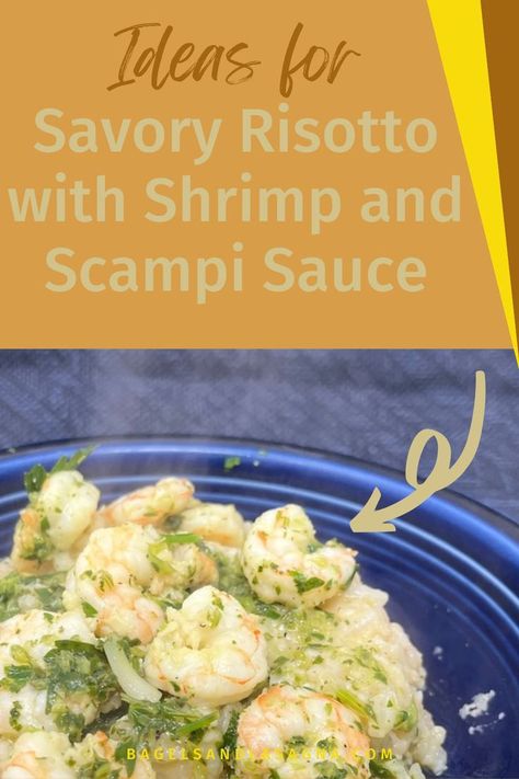 This easy recipe for homemade, simple shrimp scampi is served with risotto, which is Italian rice. You can make this garlic sauce with pasta, too. The texture combination is just delicious. Simple Shrimp Scampi, Texture Combination, Easy Shrimp Scampi, Shrimp Risotto, Italian Rice, Linguine Recipes, Scampi Recipe, Italian Recipes Traditional, Easy Pasta Dishes