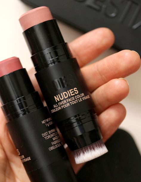 nudestix nudies blushes Mac Makeup Lipstick, Best High End Makeup, Nudestix Makeup, Makeup Bag Essentials, Lip Color Makeup, Makeup List, I'm Leaving, Makeup Package, Beauty Care Routine