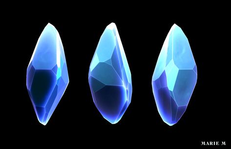 Crystal Marie, Crystal Drawing, Digital Oil Painting, Oil Painting Tutorial, Magic Stones, Game Props, Level Design, 3d Drawings, Game Concept Art