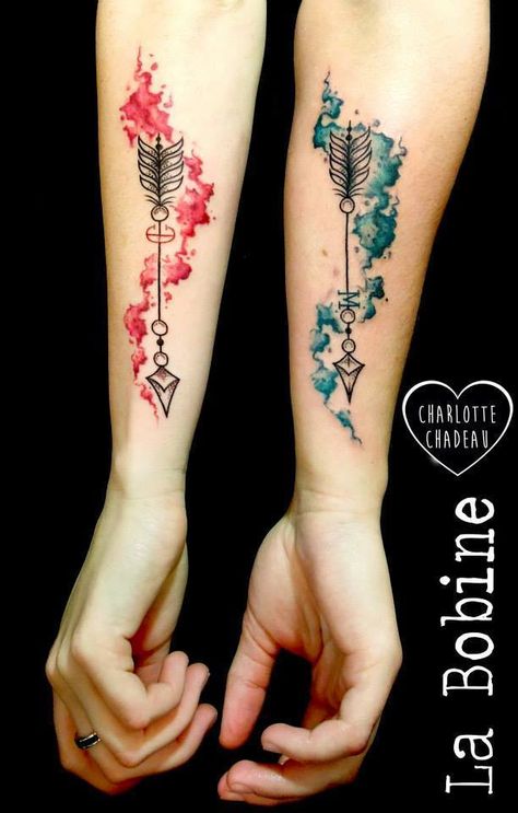 Tattoo Parejas, Partner Tattoos, Best Couple Tattoos, Cute Couple Tattoos, Bestie Tattoo, Couple Tattoos Unique, Couples Tattoo Designs, Owl Wallpaper, Inspiration Tattoos