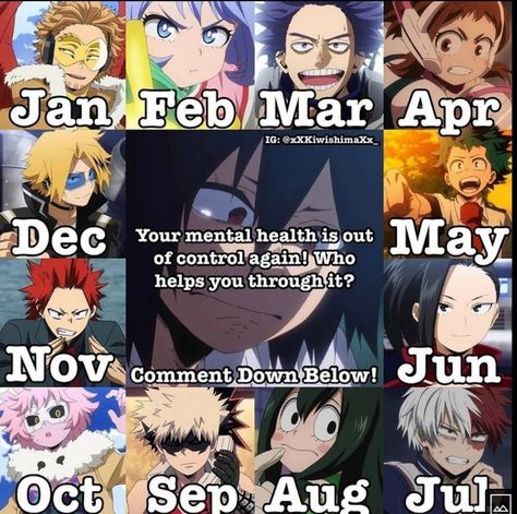 Your Birth Month Your, Mha Memes, Money Wallpaper Iphone, Mha Stuff, Hero Poster, Movie Memes, Boku No Hero Academia Funny, Anime Jokes, Very Funny Pictures