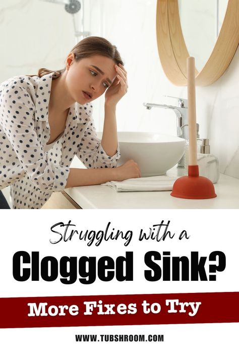 Sink Drain Not Working? Try These to Unclog It Part 2	Struggling with a Clogged Sink? More Fixes to Try Best Drain Unclogger, Unclog Sink Drain, Unclog A Sink, Clogged Sink Drain, Kitchen Sink Clogged, Drain Unclogger, Unclog Sink, Dripping Faucet, Deep Cleaning Checklist