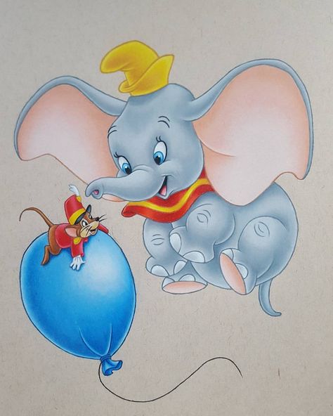 #dumbo #disneyartfeed #disneyfeatureart #artedisney #disneyartfeatures #disneyarts #disneyfanart #love_disney_art… Disney Character Drawings, Cartoon Drawings Disney, Character Drawings, Disney Paintings, Images Disney, Disney Pop, Disney Art Drawings, Disney Sketches, Disney Character