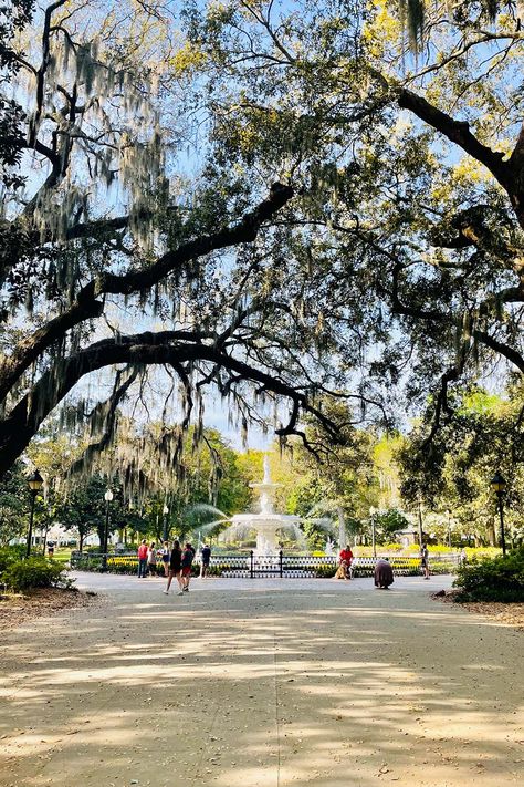 Fountain-Forsyth-Park-Savannah-Georgia Savannah Georgia Pictures, Savannah Georgia Artwork, Savannah Georgia River Street, Forsyth Park Savannah, Historic Savannah Georgia, Forsyth Park, Hilton Head Island, Getting Better, Vacation Photos