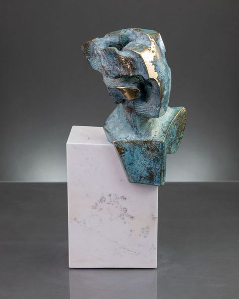 Contemporary Stone Sculpture, Bronze Patina Sculpture, Patina Modern, Expressionism Sculpture, Sculpture Marble, Sculpture Contemporary, Body Sculpture, Modern Art Sculpture, Sculpture Modern