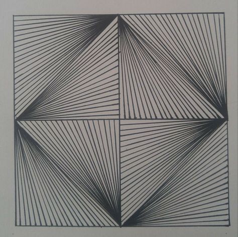 Lines And Shapes Drawing, Abstract Line Drawing, Geometric Line Art, Arte Doodle, Zen Doodle Patterns, Illusion Drawings, Geometric Pattern Art, Geometric Design Art, Easy Doodle Art