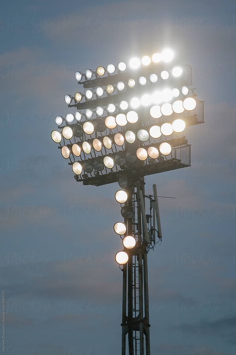 Football Lights, Stadium Lighting, Sports Stadium, Ipad Background, Sports Aesthetic, Football Stadium, Football Stadiums, Sports Art, Sports Bar