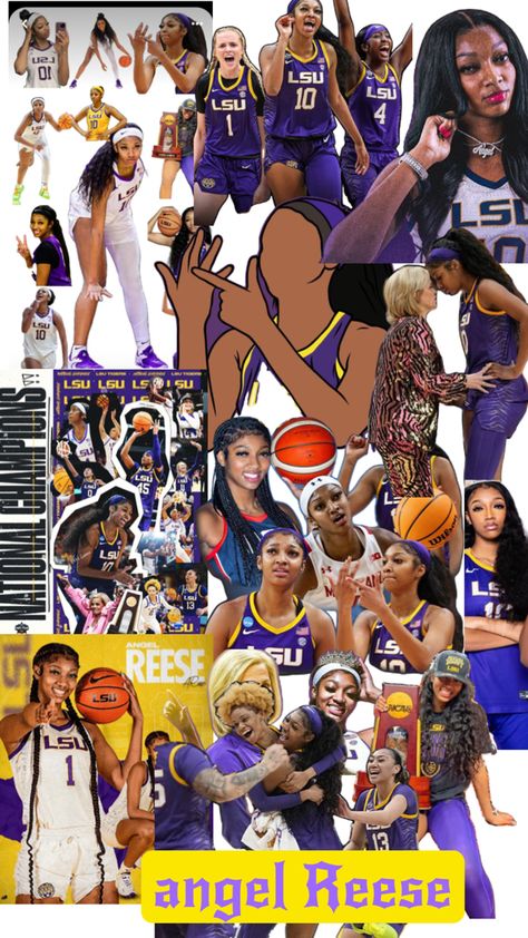 Lsu Womens Basketball, Basketball Pictures Poses, Icarly And Victorious, Basketball Workouts Training, Girl Basketball, Basketball Drawings, Angel Reese, Uconn Womens Basketball, Basketball Background