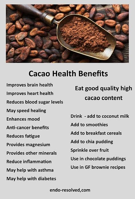 Health benefits of cacao Gf Brownie Recipe, Cacao Health Benefits, Benefits Of Cacao, Cacao Powder Benefits, Cacao Coffee, Cacao Benefits, Cacao Recipes, Coffee Benefits, Cacao Beans