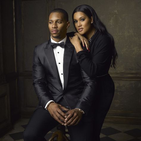 See Mark Seliger’s Instagram Portraits from the 2015 Oscar Party Photos | Vanity Fair First Lady Photoshoot, Nigeria Independence, Victor Cruz, Mark Seliger, Couples Pose, Studio Photography Fashion, Couples Posing, Prom Poses, Studio Poses