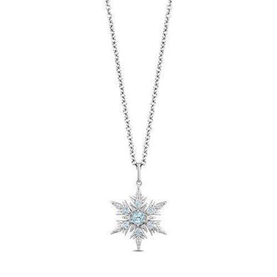 Elsa Necklace, Disney Necklace, Snowflake Jewelry, Enchanted Disney, Enchanted Disney Fine Jewelry, Disney Fine Jewelry, Snowflake Necklace, Disney Elsa, Snowflake Pendant