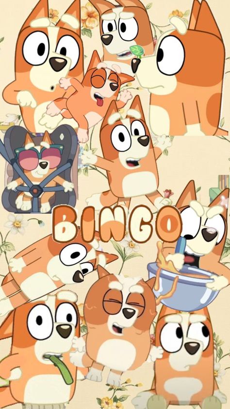 Not mine Bingo Pictures, Bingo Funny, Cute Backgrounds For Iphone, Wallpaper Iphone Boho, Cute Funny Cartoons, Simple Phone Wallpapers, Preppy Wallpaper, Pinturas Disney, Cute Disney Wallpaper