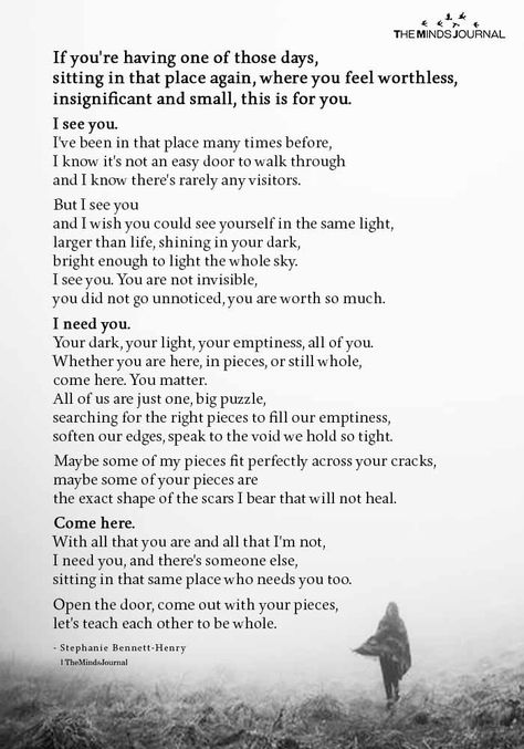 If you’re having one of those days, sitting in that place again, where you feel worthless, insignificant and small, this is for you. I Feel Insignificant Quotes, Insignificant Quotes Feeling, One Of Those Days Quotes, Made To Feel Insignificant, Off Days Quotes Feelings, Feeling Useless Quotes, Feeling Insignificant Quotes, Where Are You, How To Feel Loved