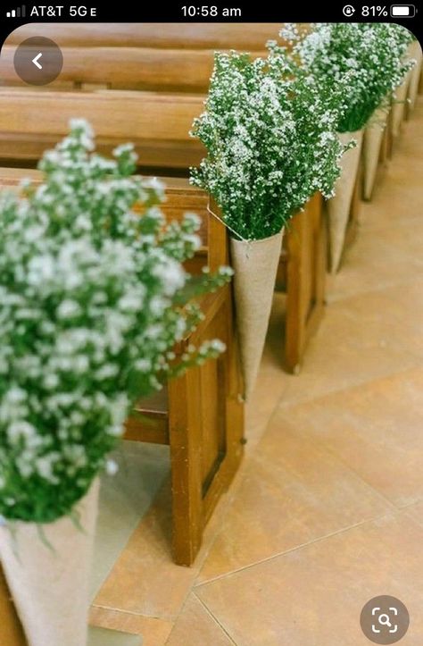 Wedding Aisle Decoration, Wedding Church Aisle, Church Aisle, Wedding Church Decor, Church Wedding Flowers, Pew Ends, Aisle Decorations, Church Wedding Decorations, Aisle Flowers