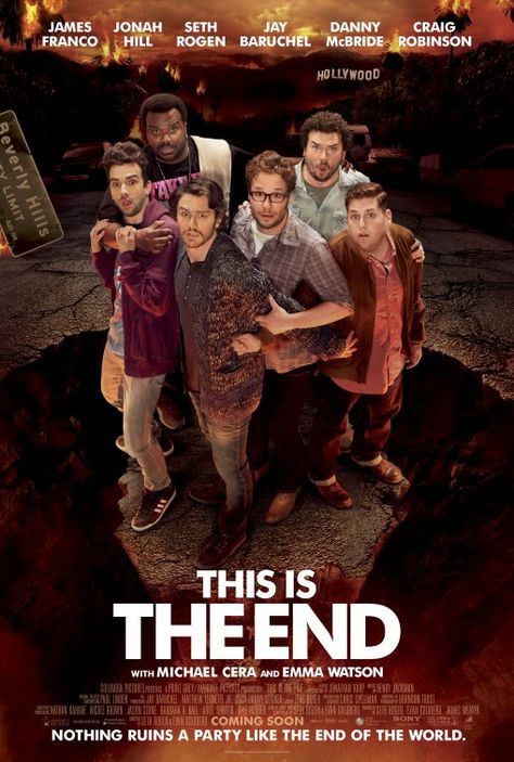 This Is The End (2013) The End Movie, This Is The End, Movie Poster, The End