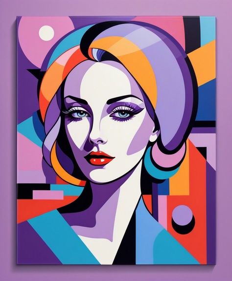 The Beauty and Wonder of Canvas Creations Pop Art Painting Ideas Creative, Portrait Palette, Abstract Painting Acrylic Modern, Lighted Canvas Art, Africa Art Design, Modern Art Canvas Painting, Afrocentric Art, Female Art Painting, Pop Art Wallpaper