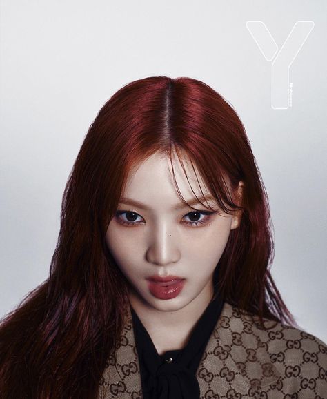 stayc pics! 🫧 | TEENFRESH on Twitter: "Isa for Y Magazine https://t.co/H8EZAqLZkQ" / X Preppy Girls, Star Magazine, Girls With Red Hair, August 11, Red Aesthetic, South Korean Girls, Pretty Woman, Red Hair, Kpop Girls