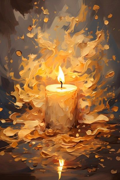 Candlelight Illustration, Meaningful Paintings Ideas, Candle Painting Art, Sip N Paint Ideas, Meaningful Paintings, Candle Painting, Lantern Painting, Canvas Watercolor, Paint Night Ideas