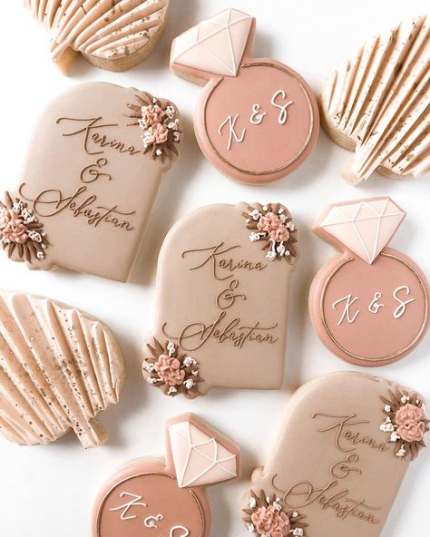 Boho Birthday Cookies, Boho Wedding Cookies, Salon Anniversary, Boho Cookies, Boho Decor Style, Wedding Cookies Decorated, Cookies Icing, Engagement Cookies, Decorative Cookies