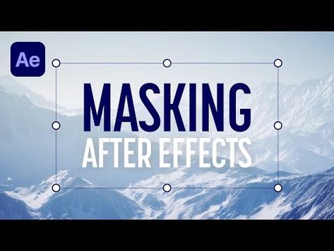 Beginner's Guide to Masking In Adobe After Effects - YouTube Adobe After Effects Tutorials, Adobe Design, 3d Product Animation, Adobe Tutorials, After Effects Tutorials, Product Animation, After Effect Tutorial, 3d Product, After Effect