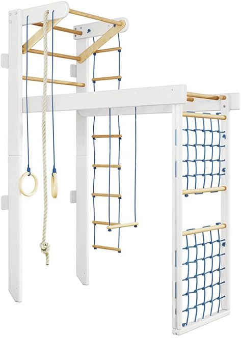 Garden Climbing Frames, Wall Bars, Indoor Climbing Wall, Indoor Playroom, Play Area Backyard, Gymnastics Equipment, Boys Playroom, Room Gym, Kids Indoor Playground