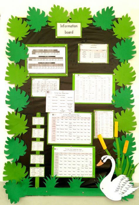 I used here green colour theme for this information board boundary.It looks very attractive .I displayed different information about my classroom on it.This is helpful for teachers. Teacher Notice Board Ideas, Softboard Decoration Ideas Room, Class Notice Board Ideas, Green Theme Classroom Decoration, School Notice Board Ideas Display, Green Day Chart For School, Green Day Board Decoration, Notice Board Ideas For School, Class Notice Board Decoration Ideas