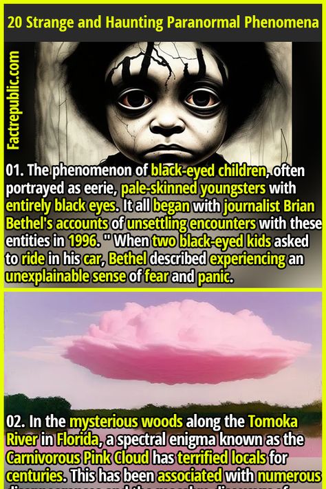 Weird True Stories, Black Eyed Kids, Paranormal Facts, Disturbing Facts, World History Facts, Creepy History, Eerie Art, Mysterious Things, Eye Facts