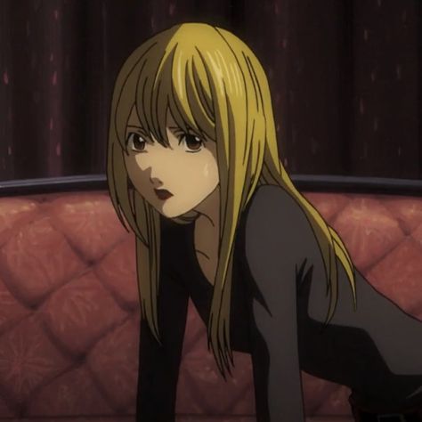 Misa Amane, Profile Pictures, Naruto, Couch, Blonde, Anime, Pandas