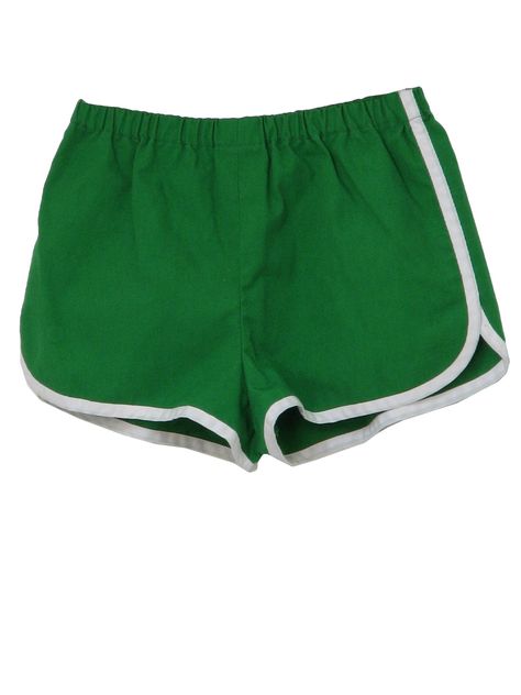 Ahhh the old track shorts. Gym Uniform, Jogging Shorts, Wonder Years, Vintage Memory, Track Shorts, Gym Shorts, Sweet Memories, Mens Green, Great Memories